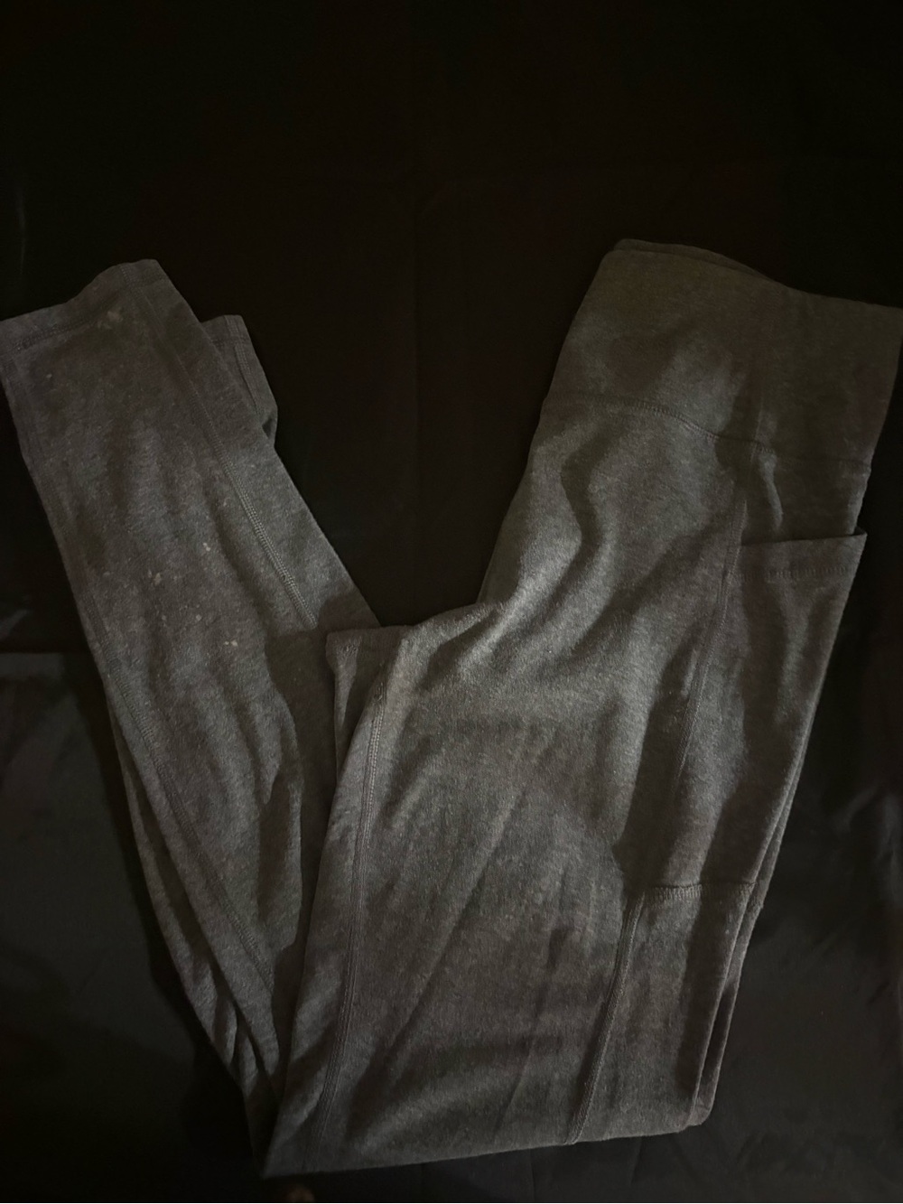 Athletic Works Charcoal Gray High-Rise Leggings